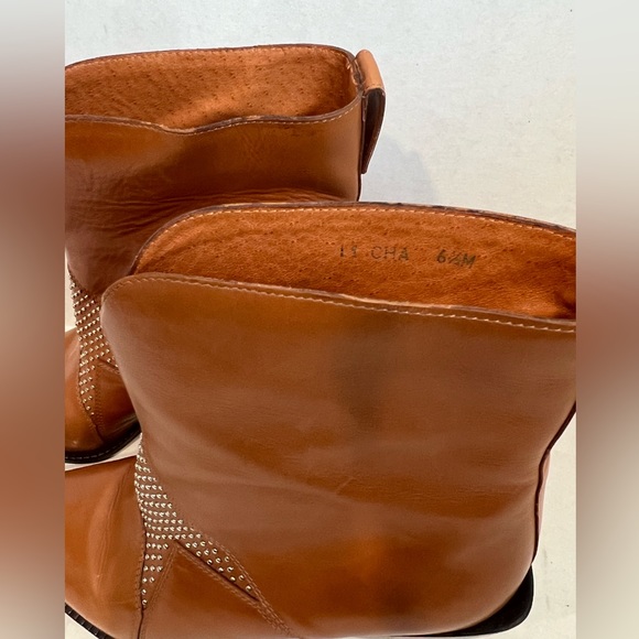 HOST PICK‼️DONALD J. PLINER Cha STAR Western Boot Brown Leather Shoe Boot 🌟 - Picture 7 of 14